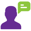 A chat icon